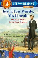 Book Cover for Just a Few Words, Mr. Lincoln by Jean Fritz, Charles Robinson