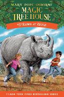 Book Cover for Rhinos at Recess by Mary Pope Osborne, AG Ford