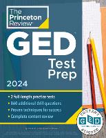 Book Cover for Princeton Review GED Test Prep, 2024 by Princeton Review