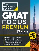 Book Cover for Princeton Review GMAT Focus Premium Prep by Princeton Review