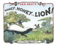 Book Cover for Honey... Honey... Lion! by Jan Brett