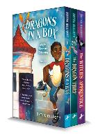 Book Cover for Dragons in a Box by Zetta Elliott, Geneva B.