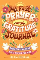 Book Cover for My First Prayer and Gratitude Journal by Pia Imperial