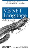 Book Cover for VB NET Language Pocket Reference by Steven Roman