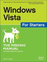 Book Cover for Windows Vista for Starters by David Pogue