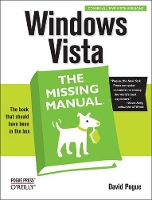 Book Cover for Windows Vista by David Pogue