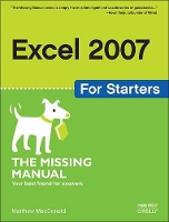 Book Cover for Excel 2007 for Starters by Matthew MacDonald