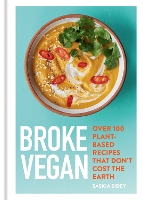 Book Cover for Broke Vegan by Saskia Sidey