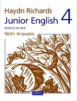 Book Cover for Haydn Richards Junior English Book 4 With Answers (Revised Edition) by Angela Burt