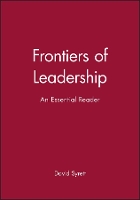 Book Cover for Frontiers of Leadership by David Syrett