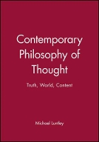 Book Cover for Contemporary Philosophy of Thought by Michael (University of Warwick) Luntley
