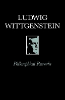 Book Cover for Philosophical Remarks by Ludwig (Philosopher) Wittgenstein