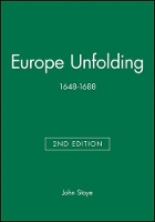 Book Cover for Europe Unfolding by John University of Oxford Stoye