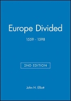 Book Cover for Europe Divided by John H University of Oxford Elliott