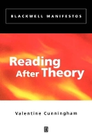 Book Cover for Reading After Theory by Valentine Corpus Christi College, Oxford Cunningham