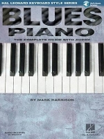 Book Cover for Blues Piano by Mark Harrison