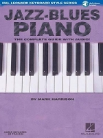 Book Cover for Jazz-Blues Piano by Mark Harrison