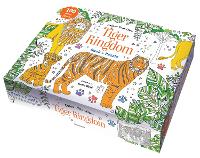 Book Cover for Colour Your Own Tiger Kingdom Book + Puzzle by 