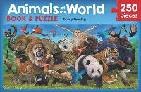 Book Cover for Animals of the World Book and Puzzle by Garry Fleming