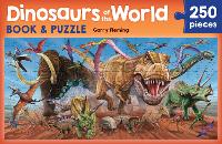 Book Cover for Dinosaurs of the World Book and Puzzle by Garry Fleming