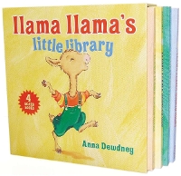 Book Cover for Llama Llama's Little Library by Anna Dewdney