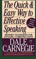 Book Cover for The Quick and Easy Way to Effective Speaking by Dale Carnegie