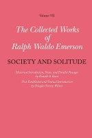 Book Cover for Collected Works of Ralph Waldo Emerson Society and Solitude by Ralph Waldo Emerson