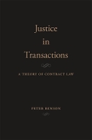 Book Cover for Justice in Transactions by Peter Benson