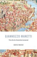 Book Cover for Giannozzo Manetti by David Marsh