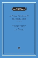 Book Cover for Miscellanies by Angelo Poliziano