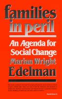 Book Cover for Families in Peril by Marian Wright Edelman