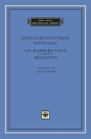 Book Cover for On Married Love. Eridanus by Giovanni Gioviano Pontano