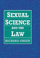 Book Cover for Sexual Science and the Law by Richard Green