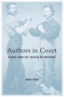 Book Cover for Authors in Court by Mark Rose