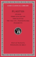 Book Cover for Stichus. Three-Dollar Day. Truculentus. The Tale of a Traveling-Bag. Fragments by Plautus