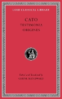 Book Cover for Testimonia. Origines by Cato