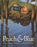 Book Cover for Peach and Blue by Sarah S Kilborne