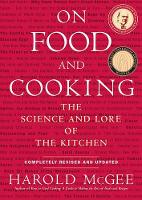 Book Cover for On Food and Cooking by Harold McGee