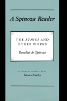 Book Cover for A Spinoza Reader by Benedictus de Spinoza