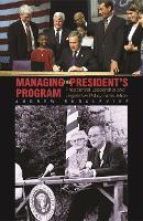 Book Cover for Managing the President's Program by Andrew Rudalevige