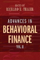 Book Cover for Advances in Behavioral Finance, Volume II by Richard H. Thaler