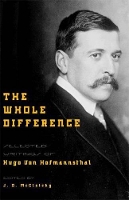 Book Cover for The Whole Difference by Hugo Von Hofmannsthal