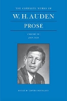 Book Cover for The Complete Works of W. H. Auden, Volume III by W. H. Auden