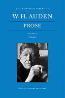 Book Cover for The Complete Works of W. H. Auden, Volume V by W. H. Auden