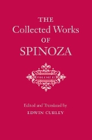 Book Cover for The Collected Works of Spinoza, Volume II by Benedictus de Spinoza