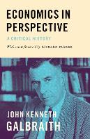 Book Cover for Economics in Perspective by John Kenneth Galbraith, Richard Parker