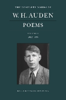 Book Cover for The Complete Works of W. H. Auden: Poems, Volume I by W. H. Auden