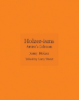 Book Cover for Holzer-isms by Jenny Holzer