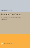 Book Cover for Pound's Cavalcanti by David Anderson