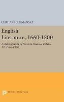 Book Cover for English Literature, 1660-1800 by Curt Arno Zimansky